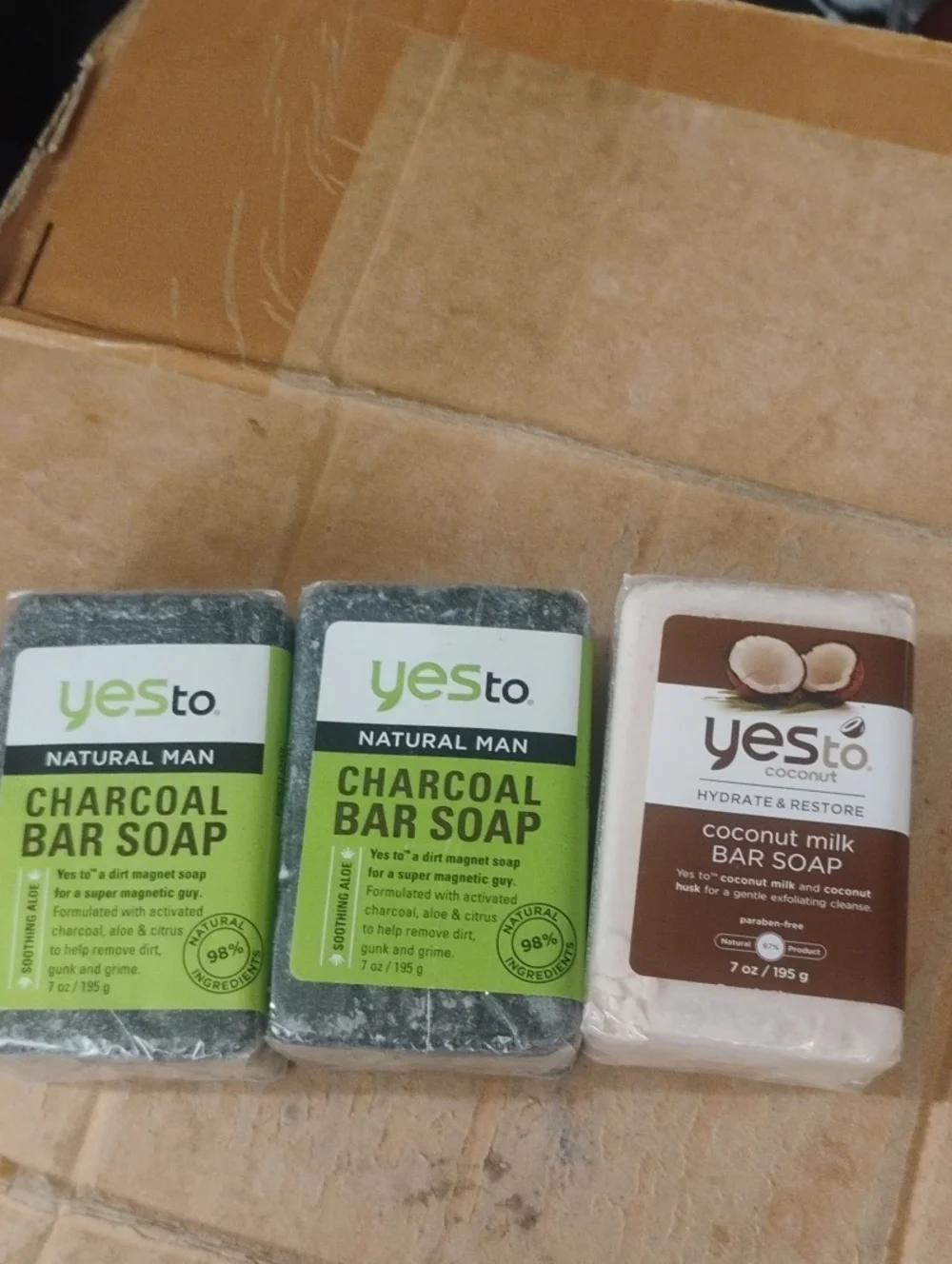 Yes to Natural Man Bar Soaps